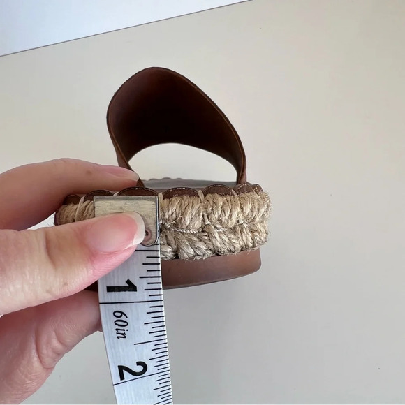 Abercrombie & Fitch Brown Espadrille Sandals - Picture 10 of 11